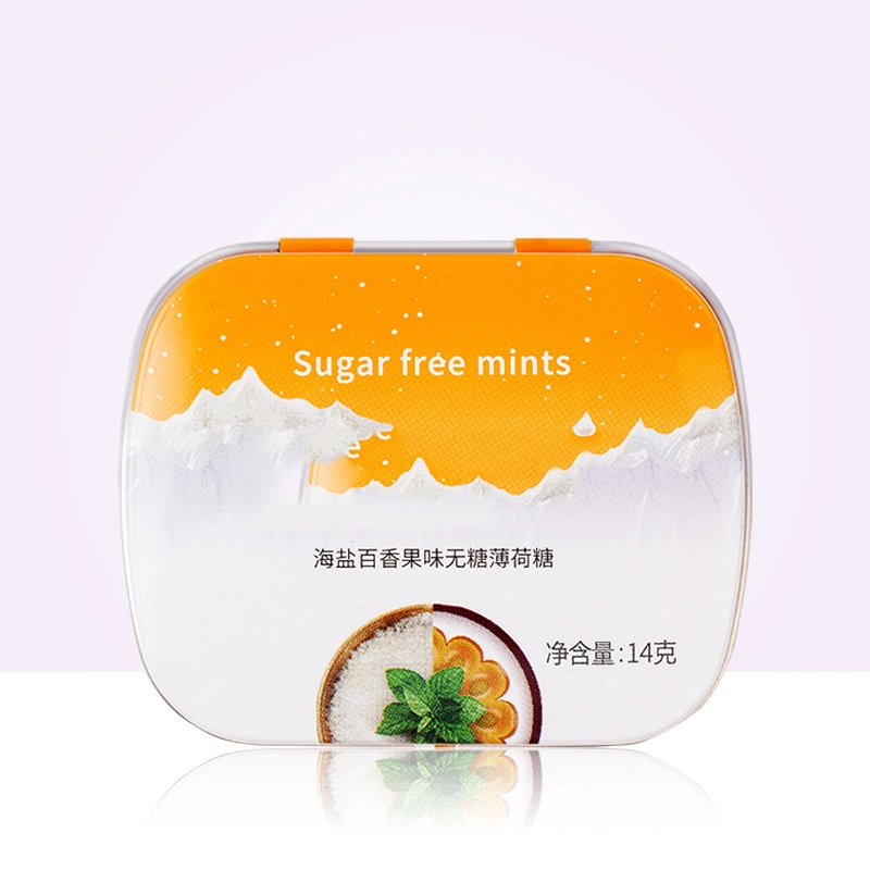 Sea Salt Cool Sugar Free Mint Flavored Hard Candy for Kids