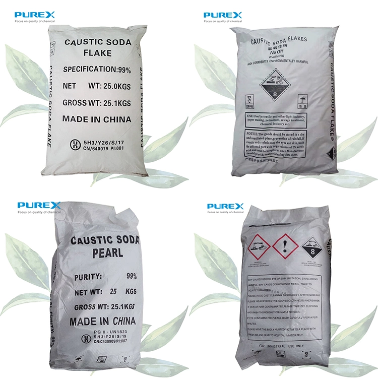 CAS 1310-73-2 Top Quality and Best Price Caustic Soda Flakes 99%/ Sodium Hydroxide Solid 99%