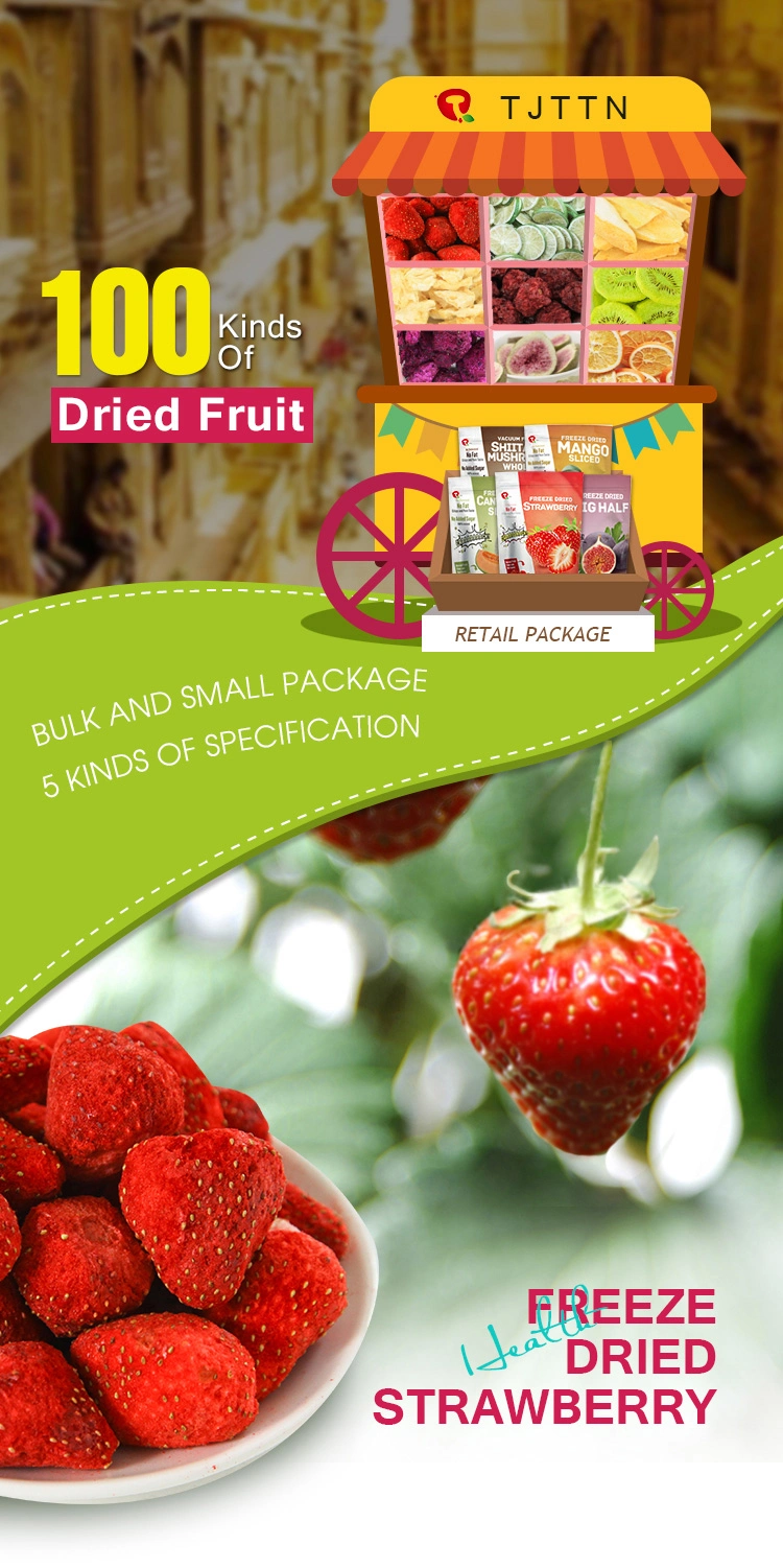 New Arrival Dried Strawberry Whole/Slice/Dice/Powder Covered in Chocolate Coated Freeze Dried Whole Strawberry