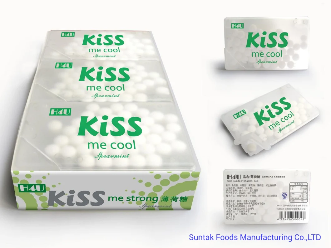 7g Promotion Mints Candy Sugarless Candies for Gift Stores