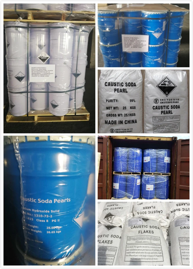 Caustic Soda/Naoh Solid/Flakes/Prills for Detergent