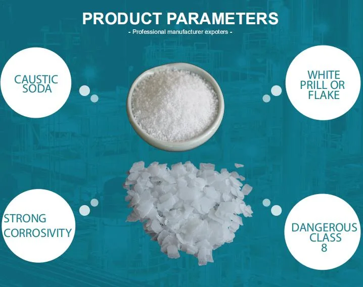 Caustic Soda/Naoh Solid/Flakes/Prills for Detergent