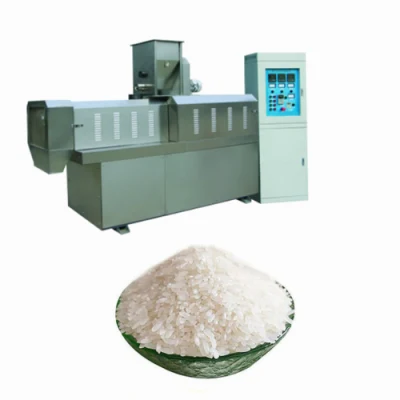 Máquinas de Moagem de Arroz Nutritivo Máquina de Fazer Arroz Artificial Linha de Produção 500kg/H Fabricante na China