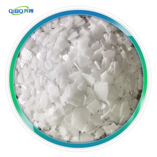 Floco branco de nível industrial sólido Naoh Soda Flakes Fabricante CAS 1310-73-2